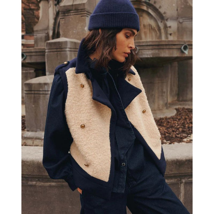 Summum Gilet Boucle Vest - Midnight Blue