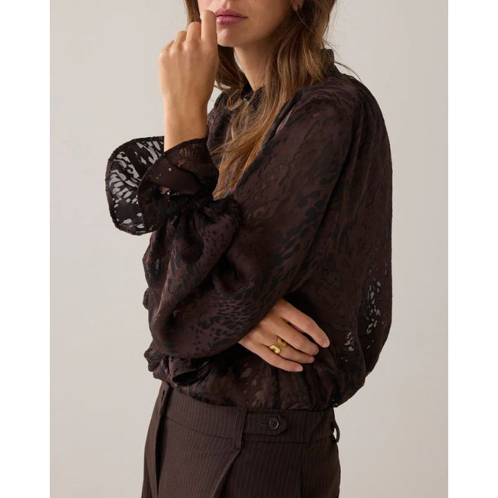 Summum Burnout Top - Dark Chocolate