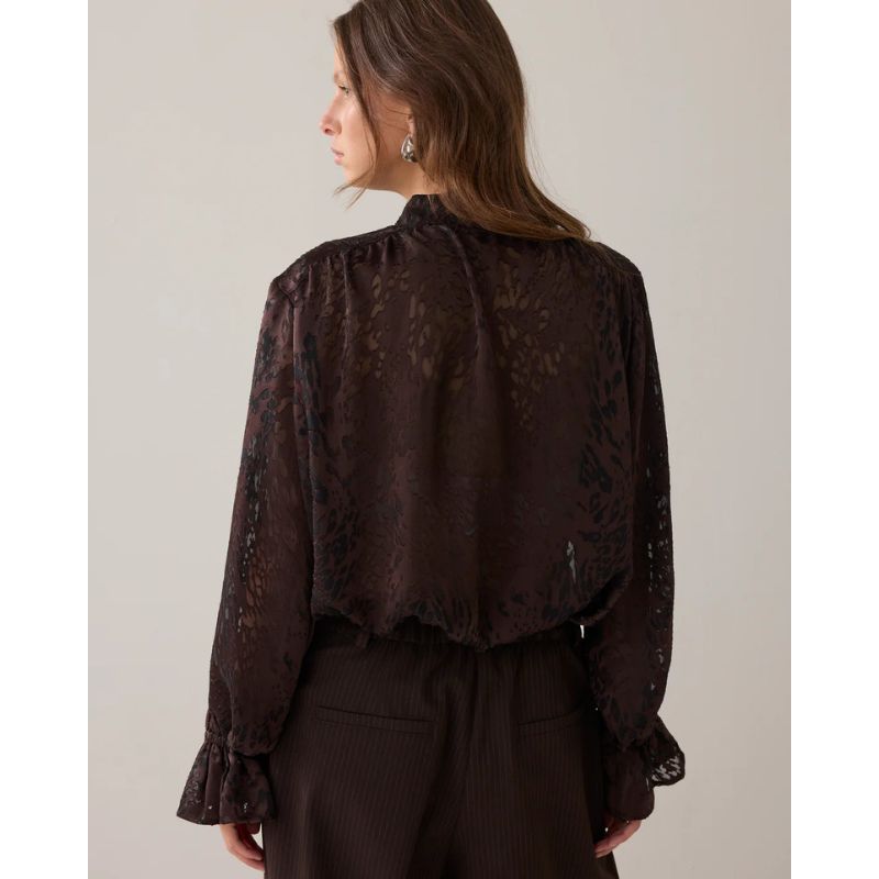 Summum Burnout Top - Dark Chocolate