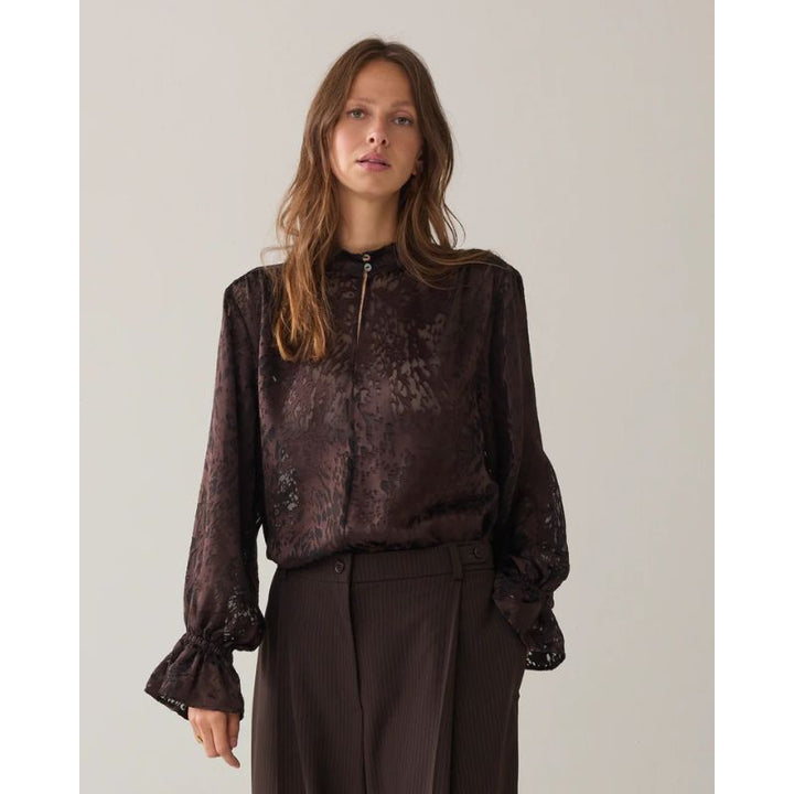 Summum Burnout Top - Dark Chocolate