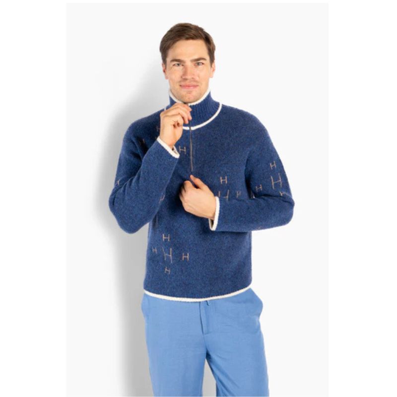 HÈST Iben Half-zip - True Navy