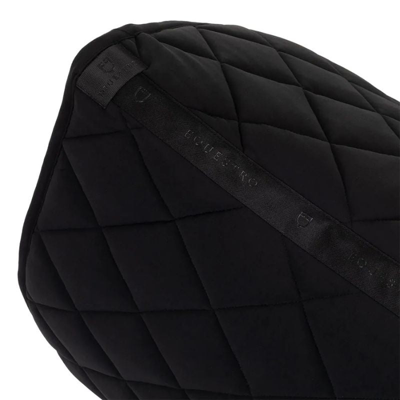 Equestro Rhinestone Logo Underlag - Sort