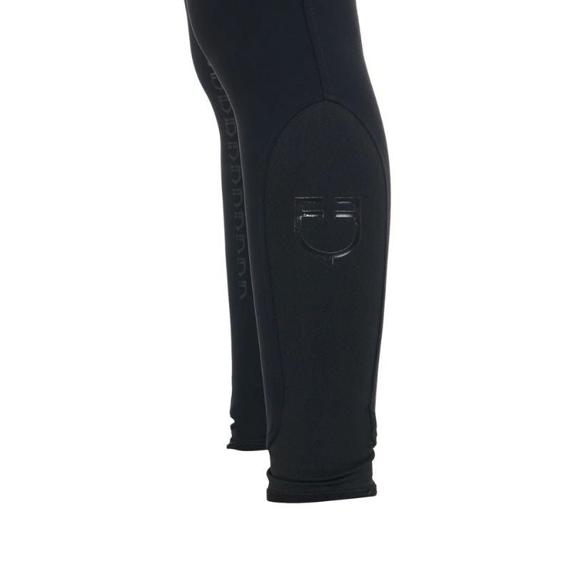 Equestro Hig Waist Full Grip Ridebukser - Sort