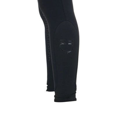 Equestro Hig Waist Full Grip Ridebukser - Sort