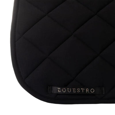 Equestro Rhinestone Logo Underlag - Sort