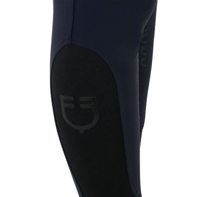Equestro Hig Waist Full Grip Ridebukser - Navy