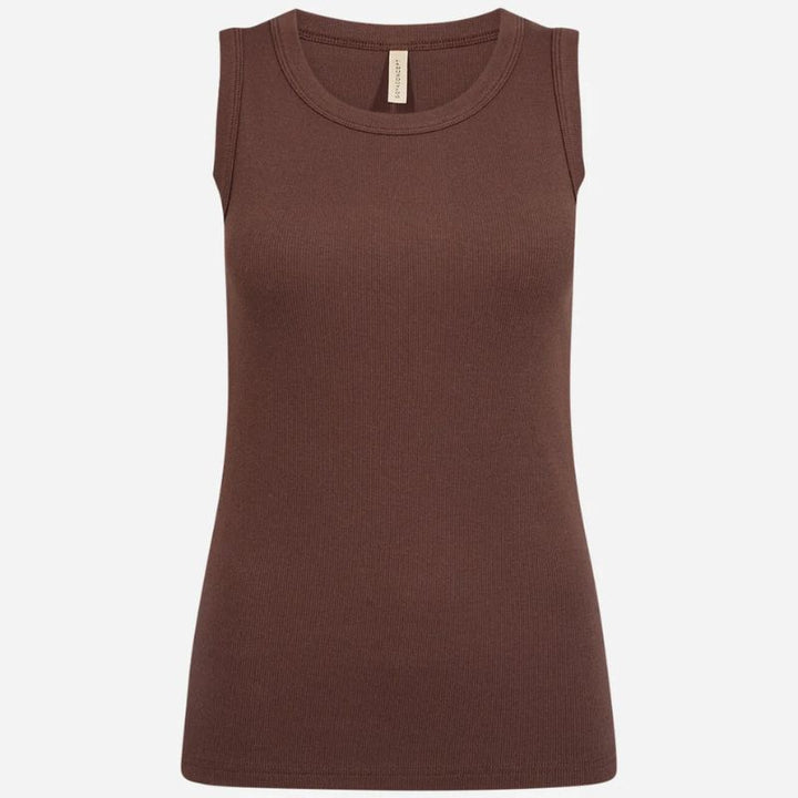 Soya Mignon Top - Mørke Brun