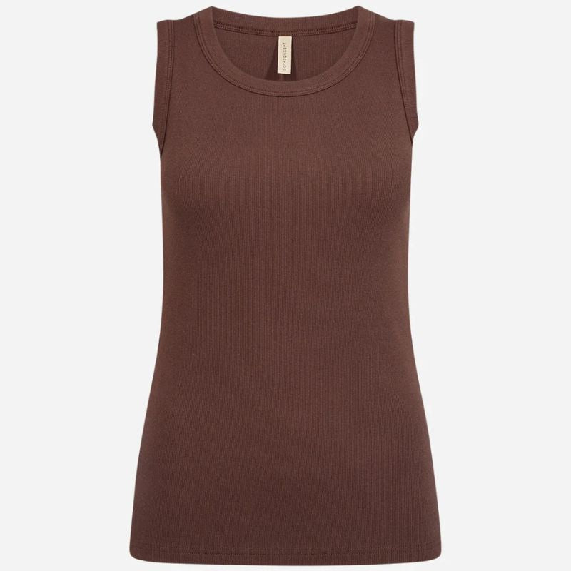 Soya Mignon Top - Mørke Brun