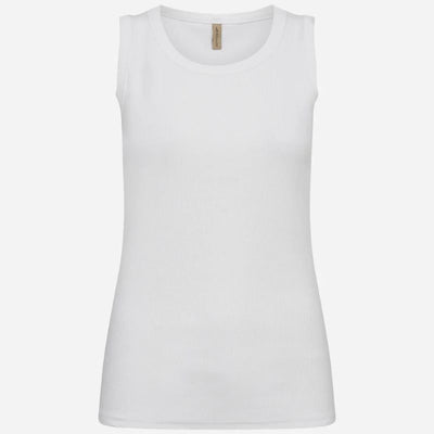 Soya Mignon Top - Mørke Hvid