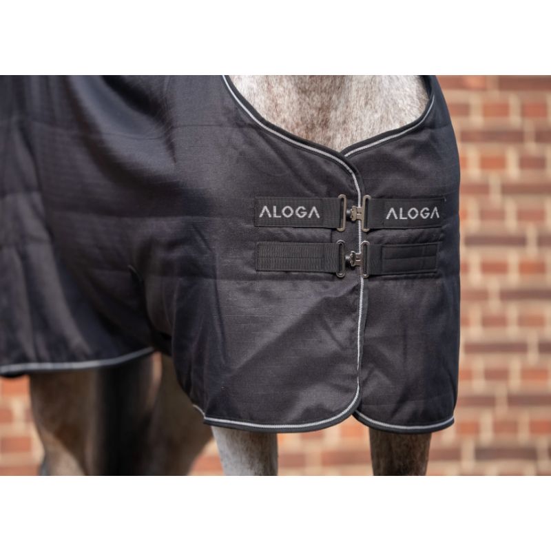 Aloga Pro Stalddækken 100g - Sort / Sølv