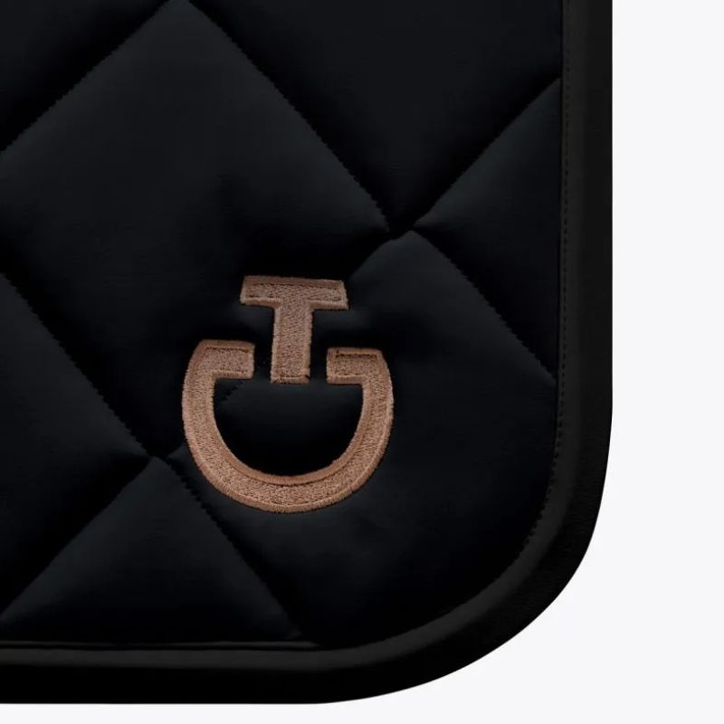 CT Underlag Diamant Quilted - Sort / Brun