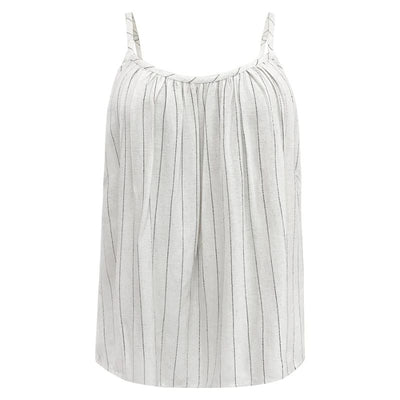Liberte Neo Strap Top - Nature Pinstripe