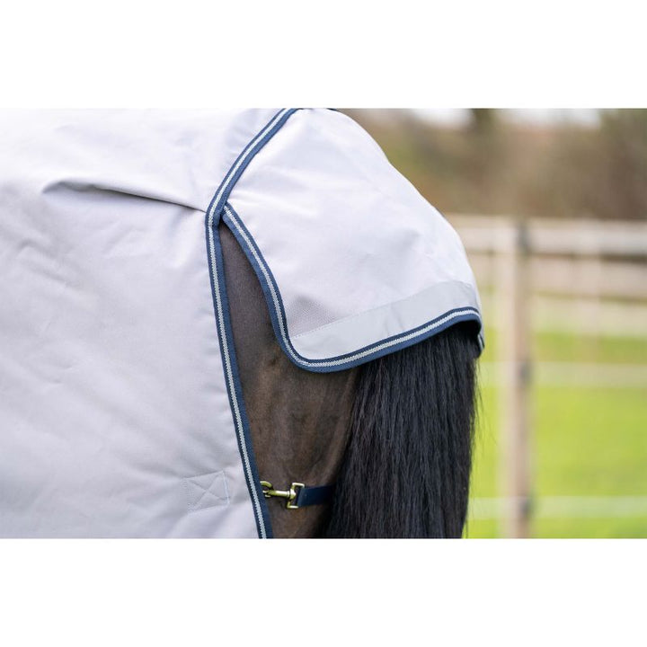 Aloga Pro Turnout Dækken 50g - Silver / Navy