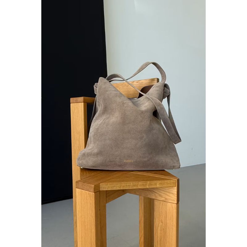 Soaked Calilje Suede Taske - Desert Taupe