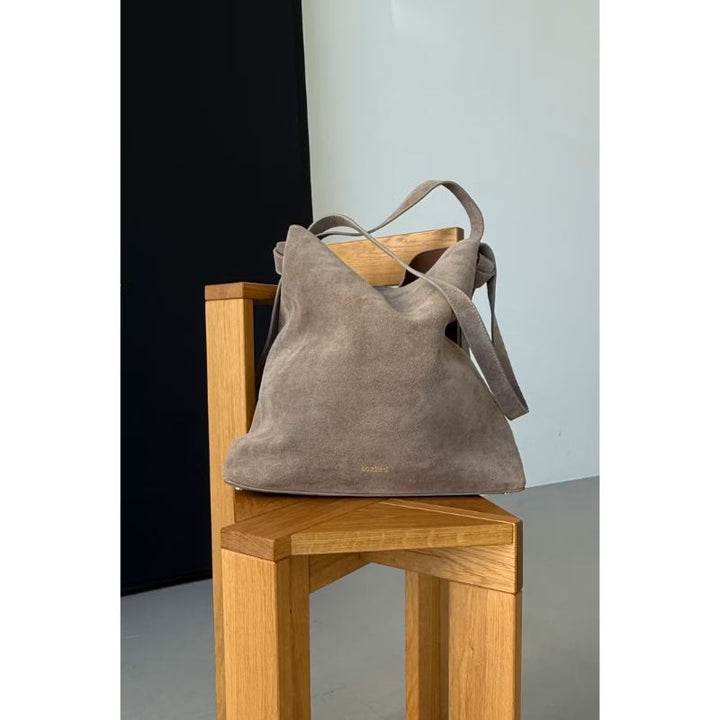 Soaked Calilje Suede Taske - Desert Taupe