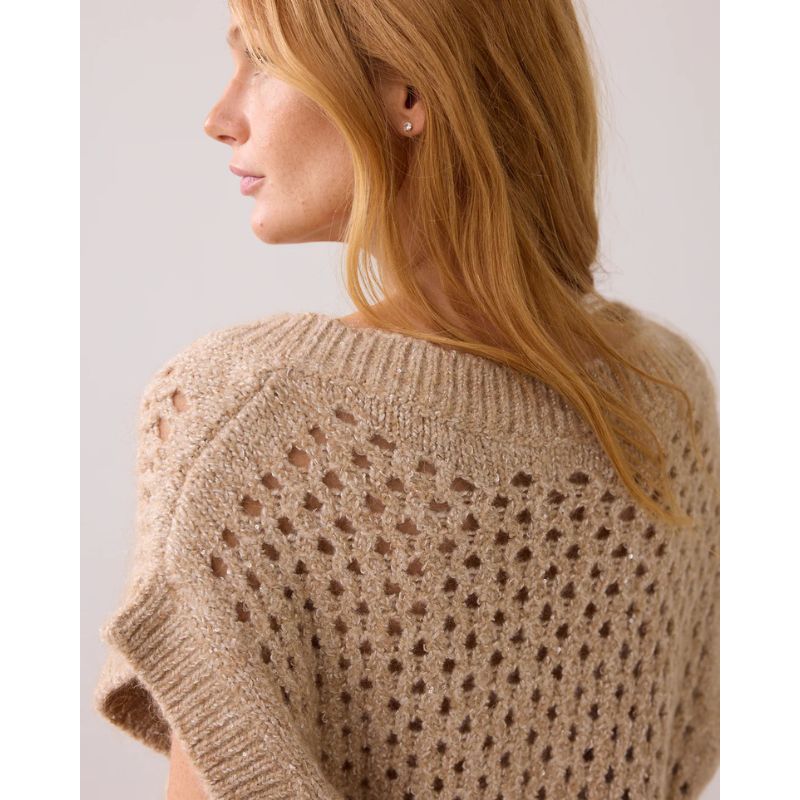 Summum Knit Spencer - Alpaca