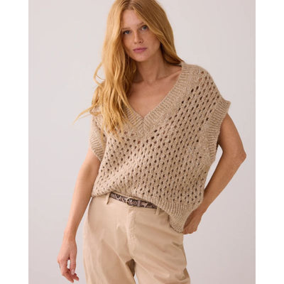 Summum Knit Spencer - Alpaca