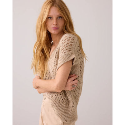 Summum Knit Spencer - Alpaca