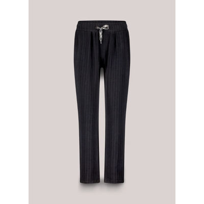 Summum Scuba Pinstripe Bukser - Sort