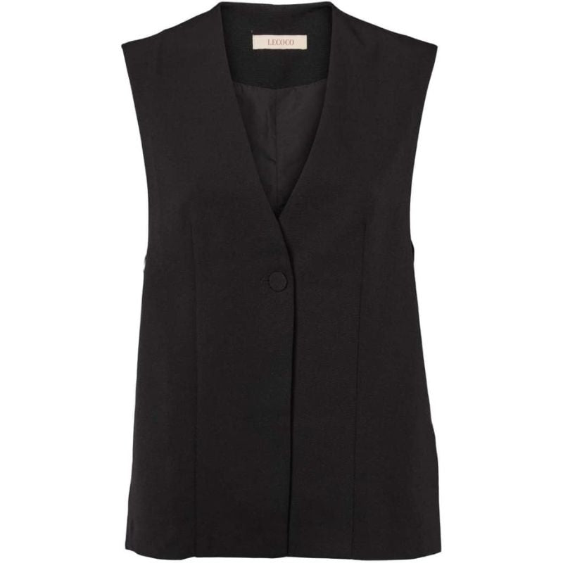 Lecoco Carla Vest - Sort