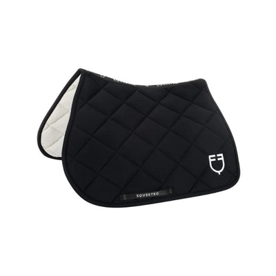 Equestro Black Line Underlag - Sort, underlag, udstyr, rideudstyr, dressurunderlag, sadelunderlag, equestro underlag, 