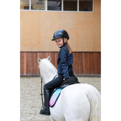 Equipage Vilma Ridehjelm - Sort, ridehjelm, ridehjelm til børn, rideudstyr, rideudstyr til rytter, 
