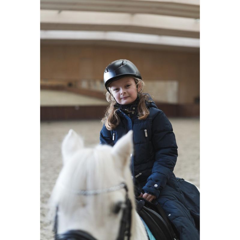 Equipage Vilma Ridehjelm - Sort, ridehjelm, ridehjelm til børn, rideudstyr, rideudstyr til rytter, 