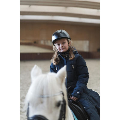 Equipage Vilma Ridehjelm - Sort, ridehjelm, ridehjelm til børn, rideudstyr, rideudstyr til rytter, 
