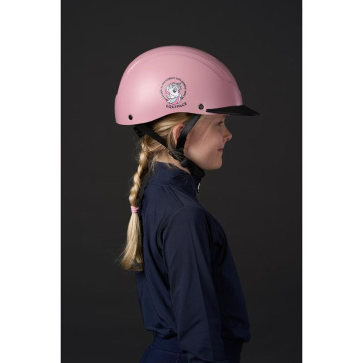 Equipage Vilma Ridehjelm - Pink, ridehjelme, sikkerhedshjelm,  sikkerhedsudstyr til rytter, rideudstyr til rytter, 