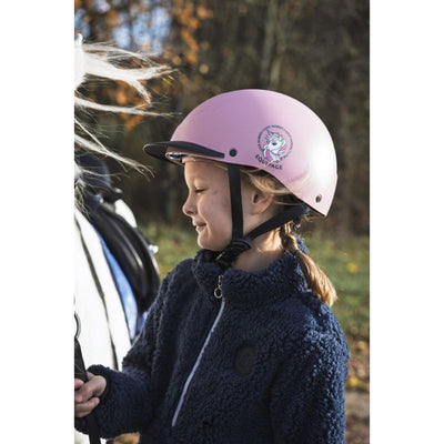 Equipage Vilma Ridehjelm - Pink, ridehjelme, sikkerhedshjelm,  sikkerhedsudstyr til rytter, rideudstyr til rytter, 