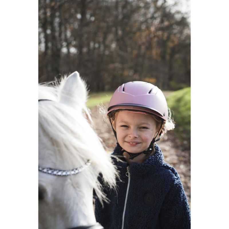 Equipage Vilma Ridehjelm - Pink, ridehjelme, sikkerhedshjelm,  sikkerhedsudstyr til rytter, rideudstyr til rytter, 