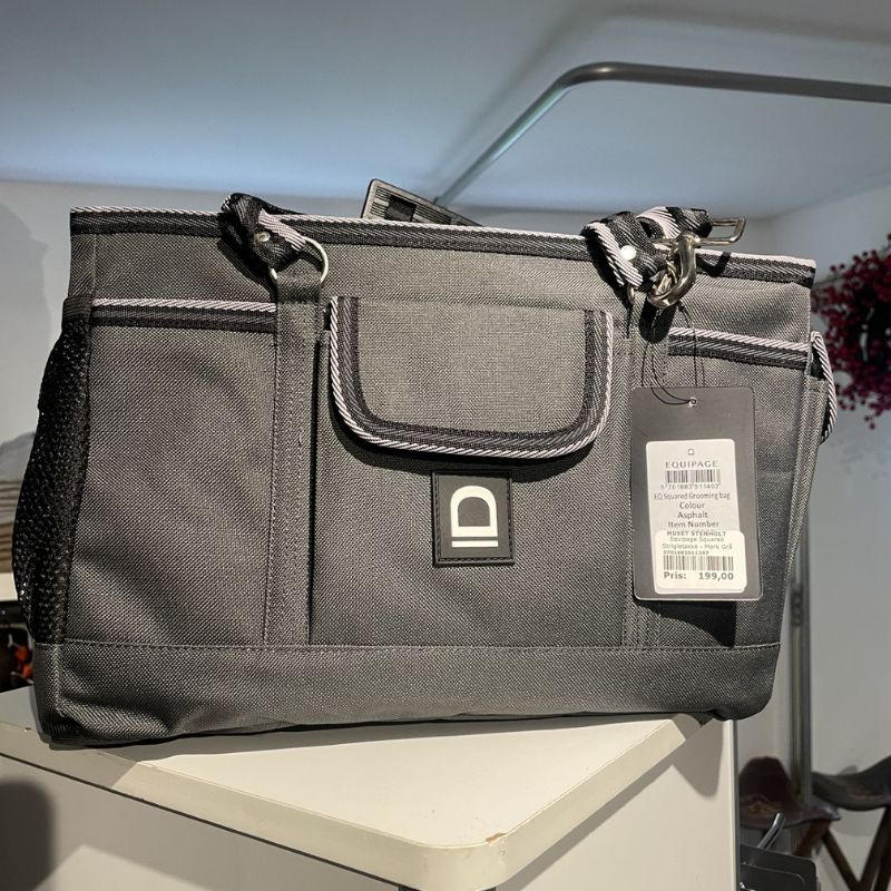 Equipage Squared Strigletaske - Mørk Grå