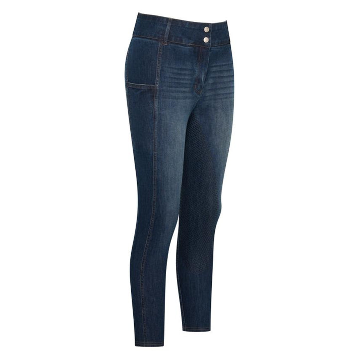 Euro-Star Classic Slim Denim ridebukser - Denim