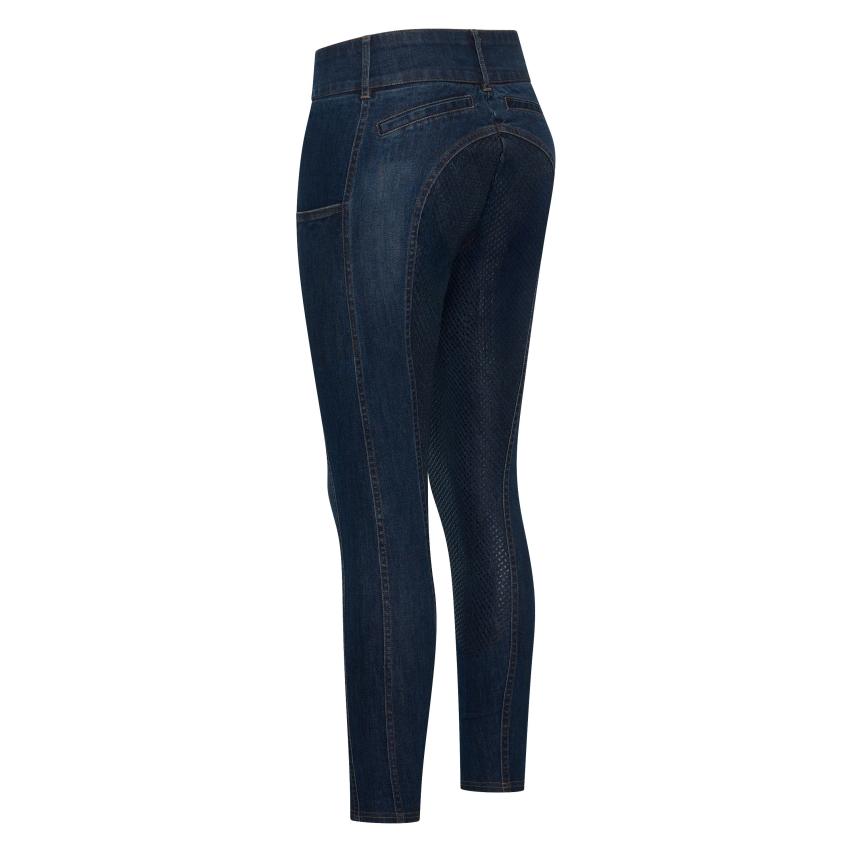 Euro-Star Classic Slim Denim ridebukser - Denim