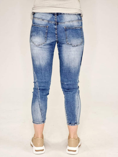 Cat & Co Jeans med blomster