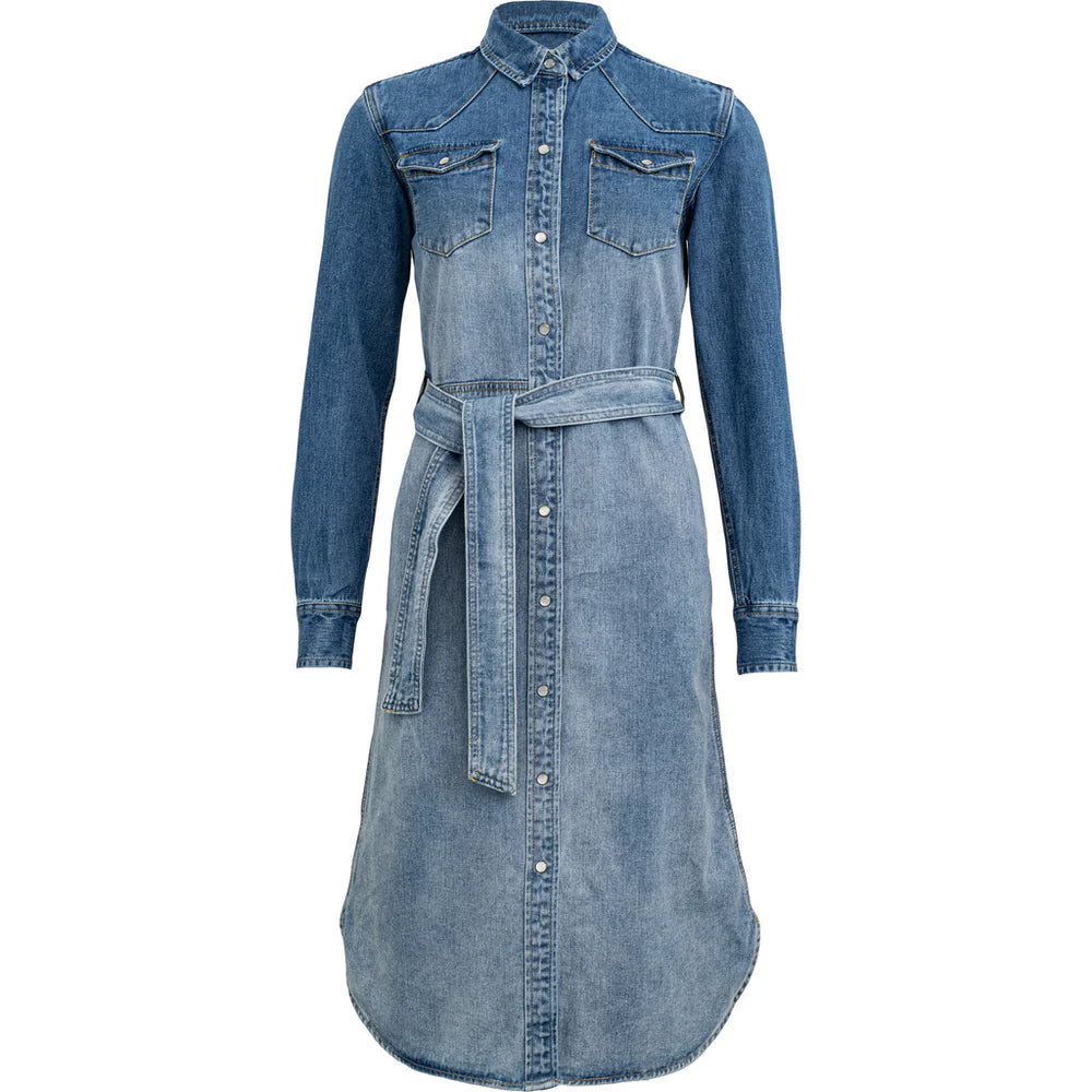 Costamani Faded denim Kjole - Denim 