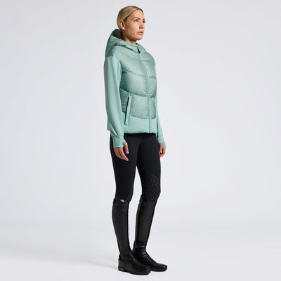 CT Puffer jakke - Light teal Green