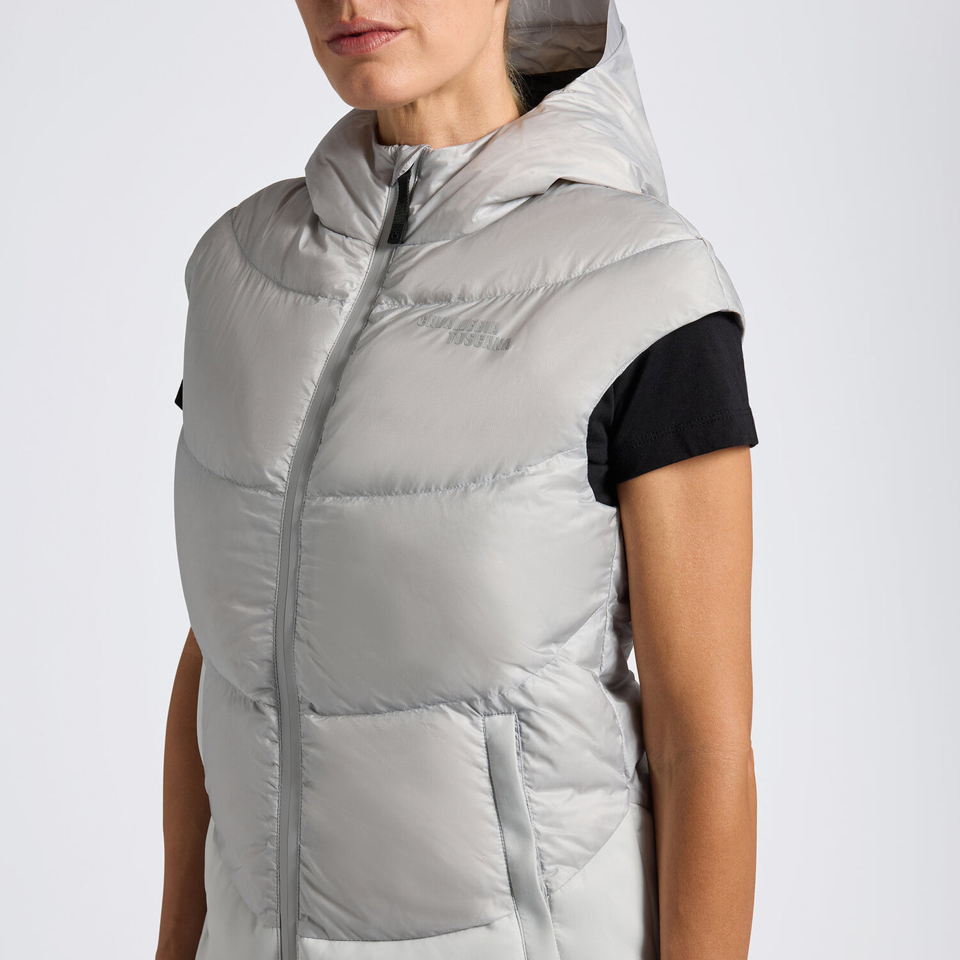 CT Padded Nylon Vest - Grå