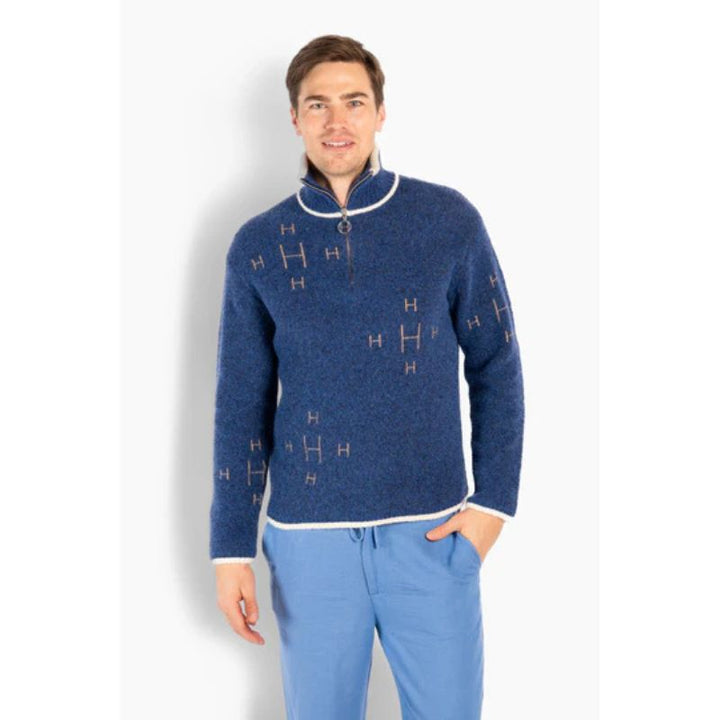 HÈST Iben Half-zip - True Navy