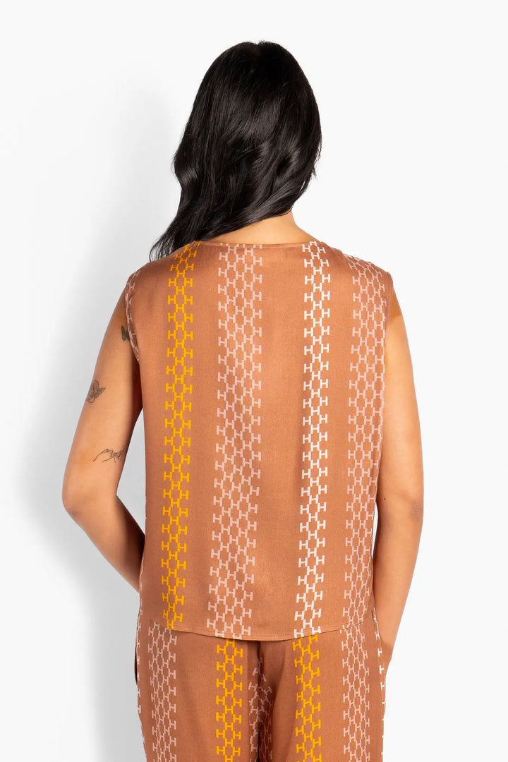 HÉST Isadora Top - Brun