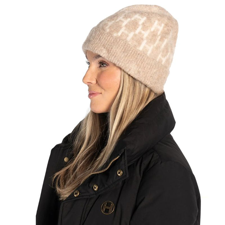 HÉST Strikket Hue - Beige