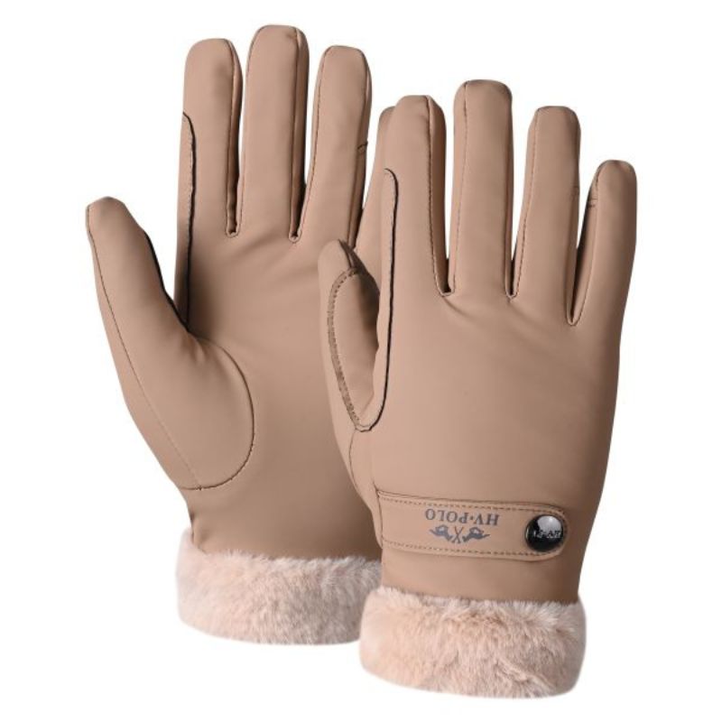 HV Polo Granet Handsker - Straw, riderhandsker, handsker, 