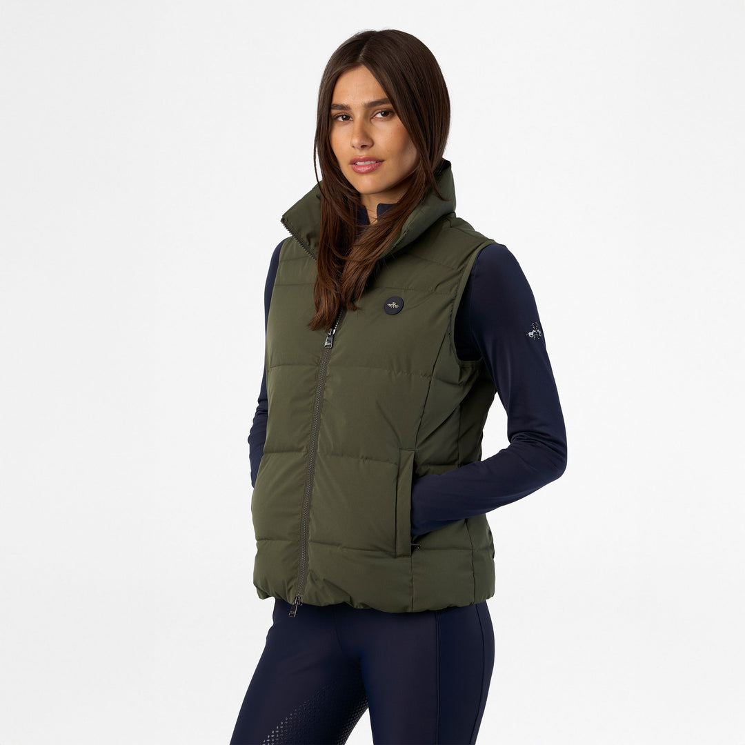 HV Polo Alma Vest - Army Grøn