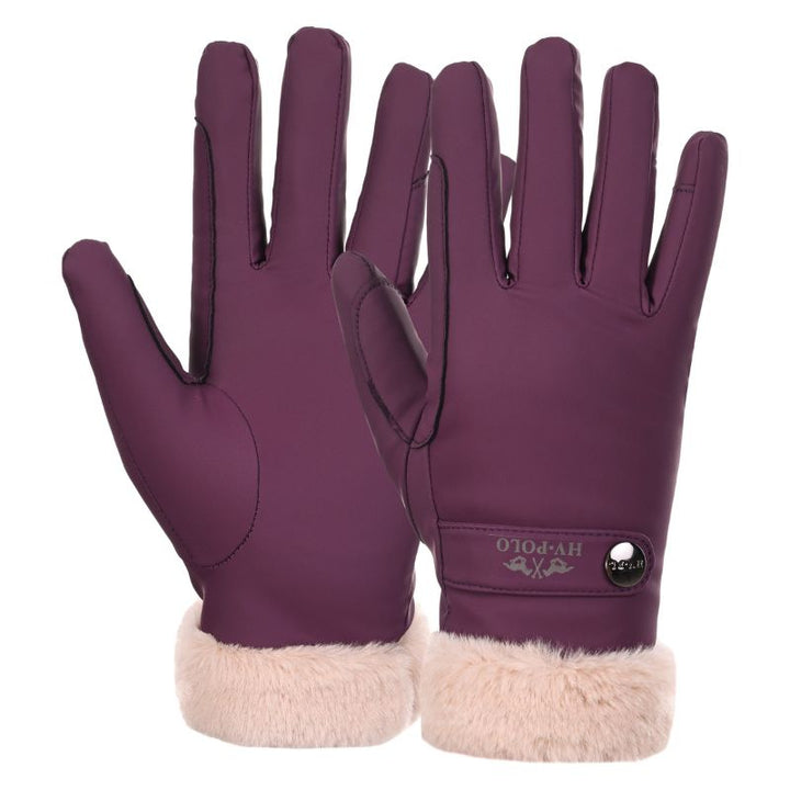 HV Polo Garnet Gloves - Bordeaux