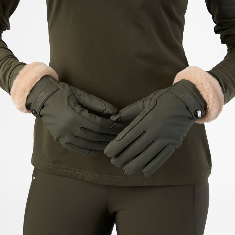 HV Polo Garnet Gloves - Grøn