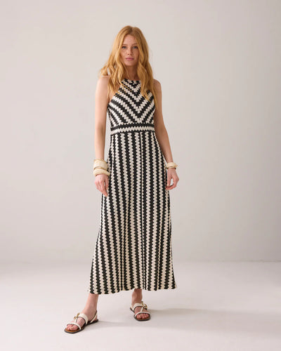 Zigzag Maxi Dress