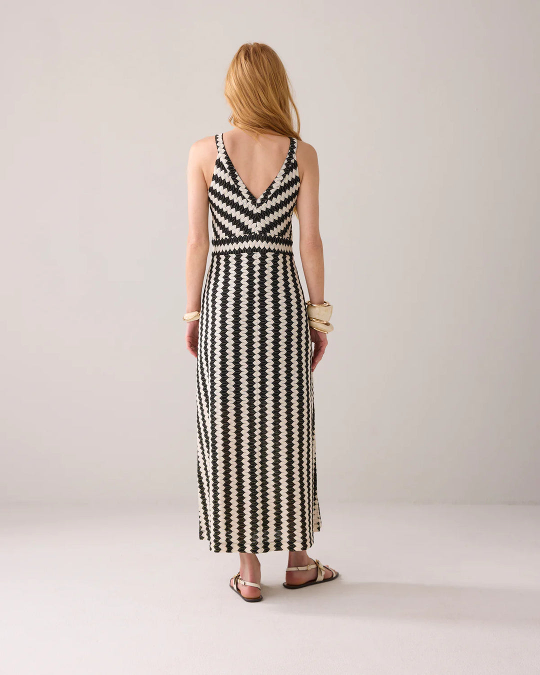 Zigzag Maxi Dress