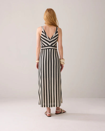 Zigzag Maxi Dress