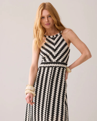 Zigzag Maxi Dress