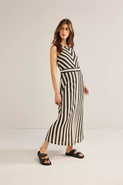Zigzag Maxi Dress